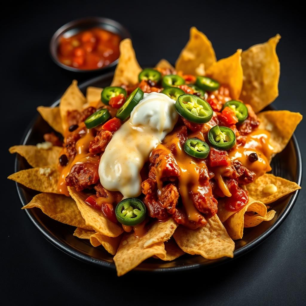 BBQ Chicken Nachos