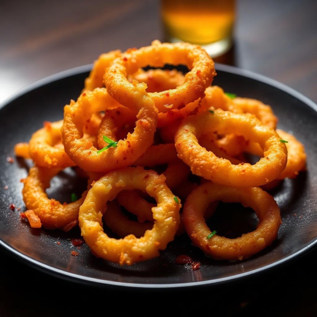 Chilli Onion Rings