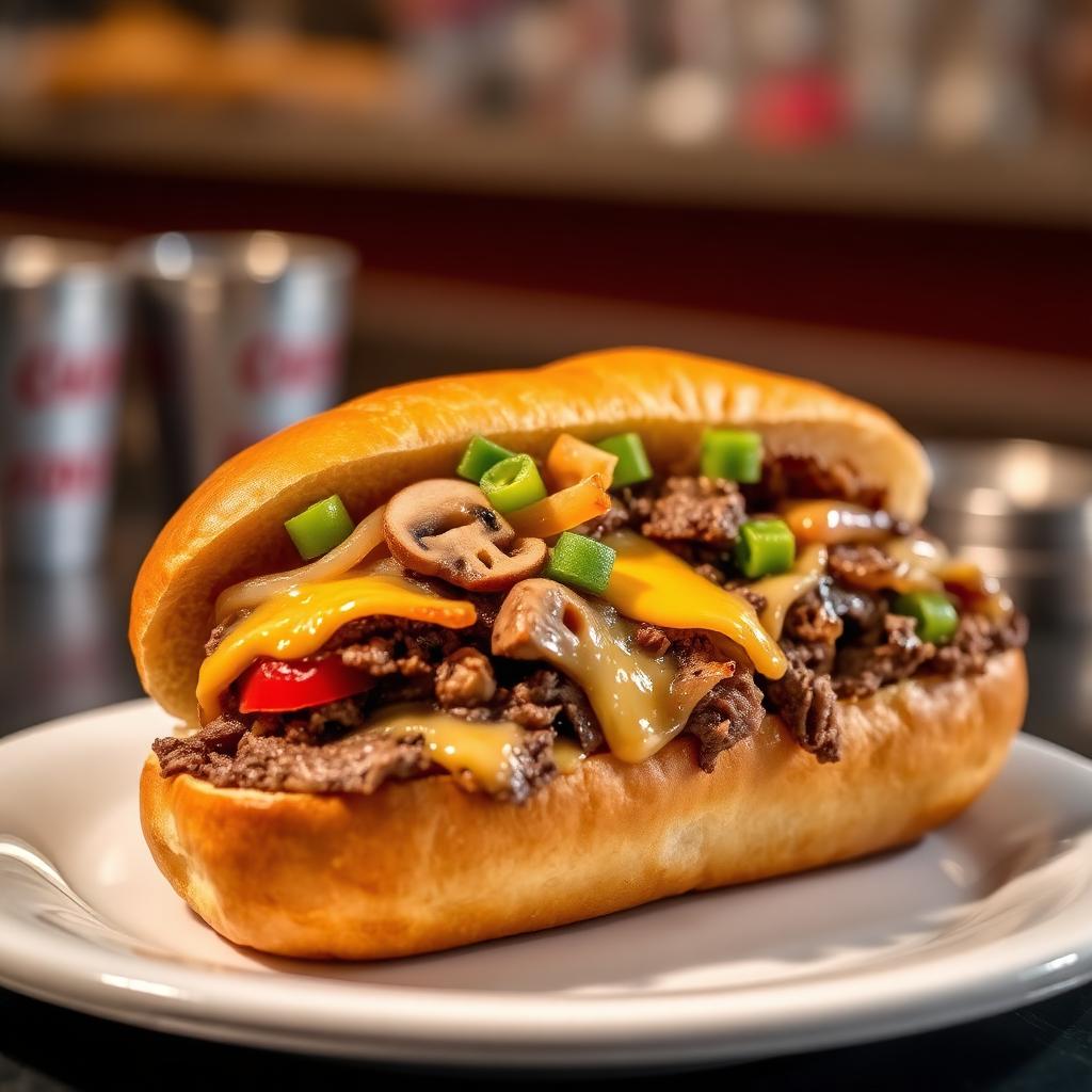 Kingpin Signature Cheese Steak