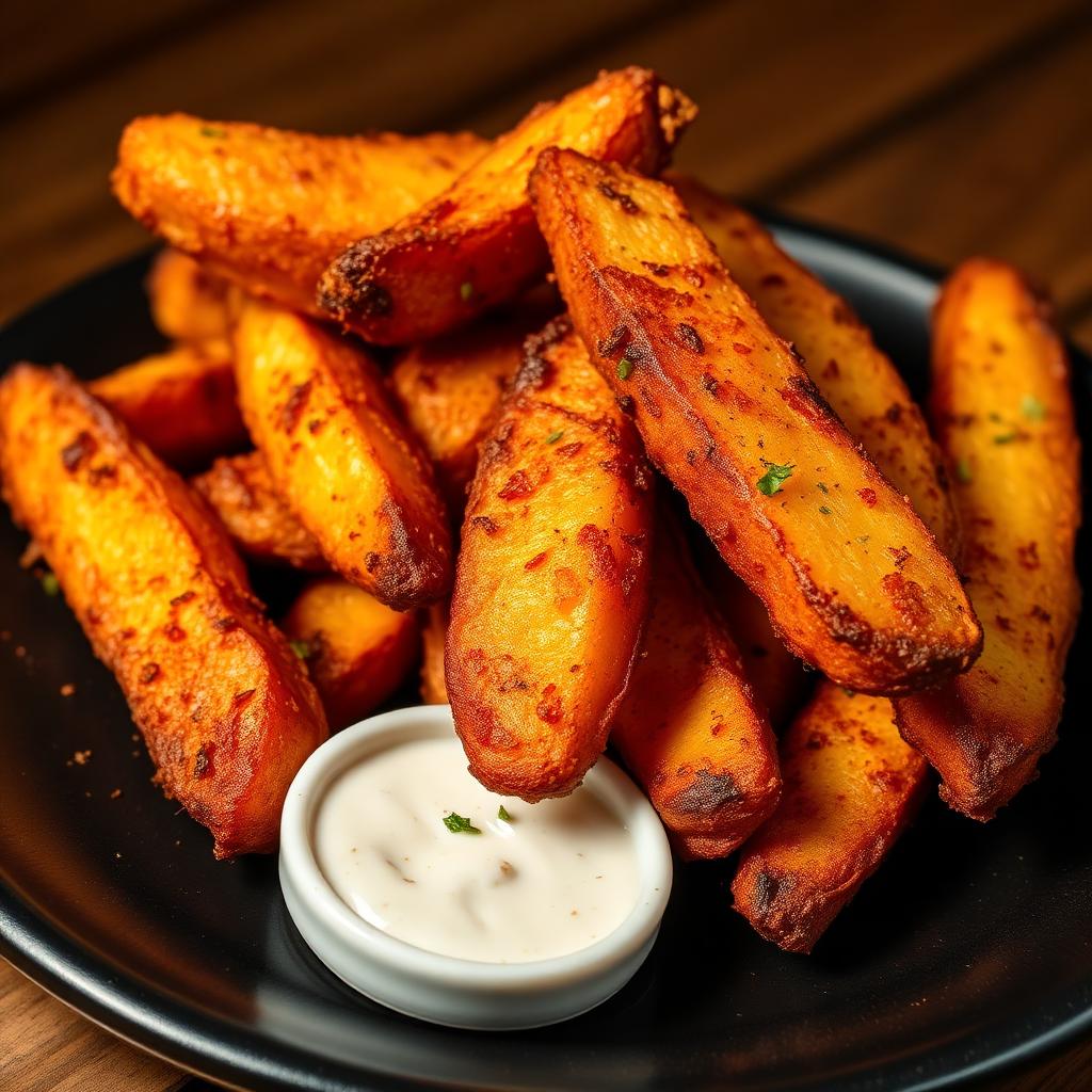 Spicy Potato Wedges